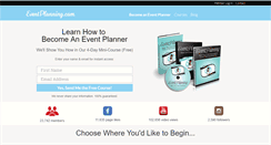 Desktop Screenshot of eventplanning.com
